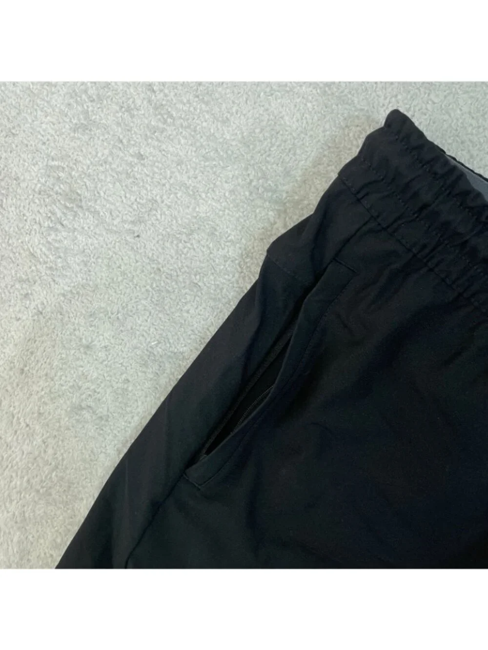 NWOT Quiksilver Men's Black XL Regular Fit Active Shorts Pull on